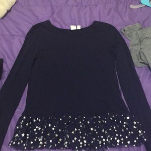 Long sleeve girls shirt